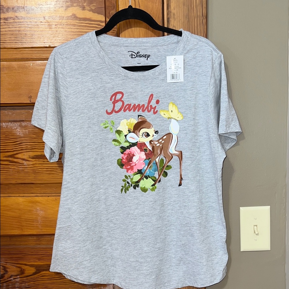 NWT Bambi T Shirt Disney Brand